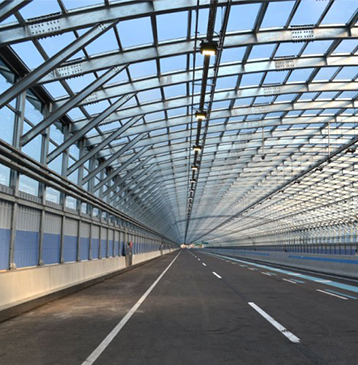 Soundproof tunnels and canopies